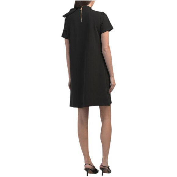 GRACIA Short Sleeve Bow Cocktail Mini Dress - Picture 2 of 3